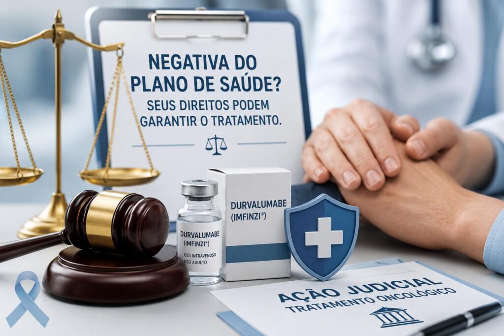 Plano de Saúde Negou o Medicamento Durvalumabe? Entenda Como Conseguir o Remédio de Câncer na Justiça