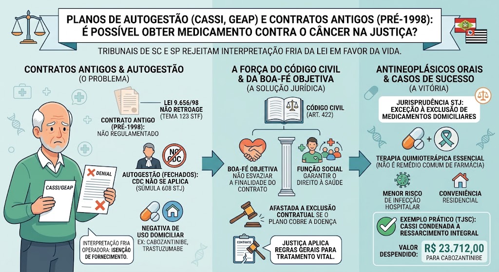 CONTRATOS ANTIGOS E AUTOGESTÃO